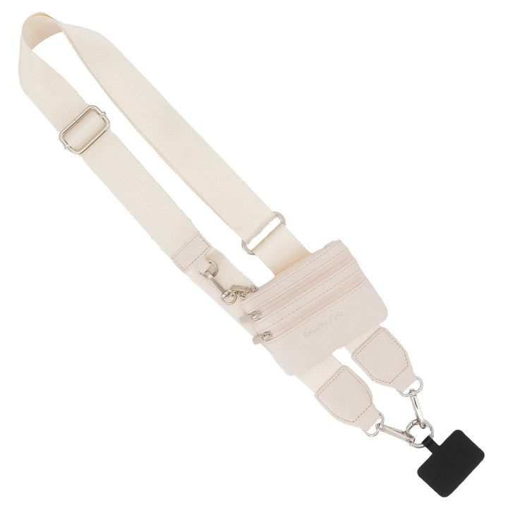 Fancy Gurl Phoneholder - Neutral Collection - Big Strap w/Pouch ( Lots of Colors)