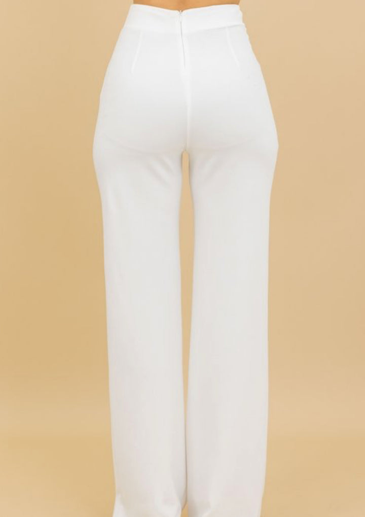 Gold CG creased Flare Pants (More Colors)