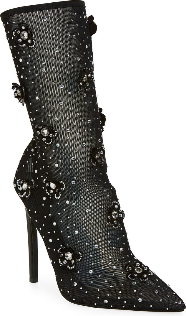 Sheer crystal lights Sparkle boot