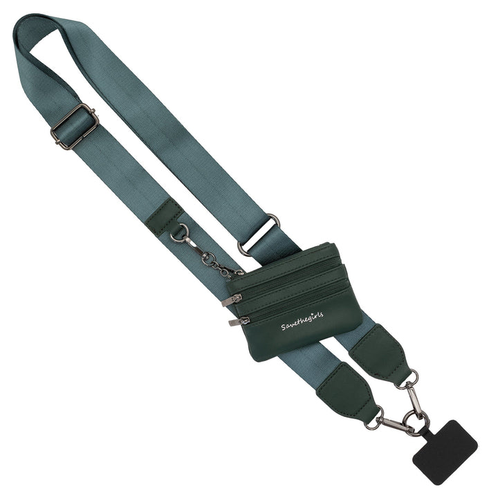 Fancy Gurl Phone  Holder - Big Strap Solid Color w/Pouch