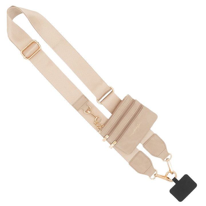 Fancy Gurl Phoneholder - Neutral Collection - Big Strap w/Pouch ( Lots of Colors)