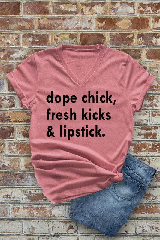 Dope chic, Fresh kicks, & Lipstick