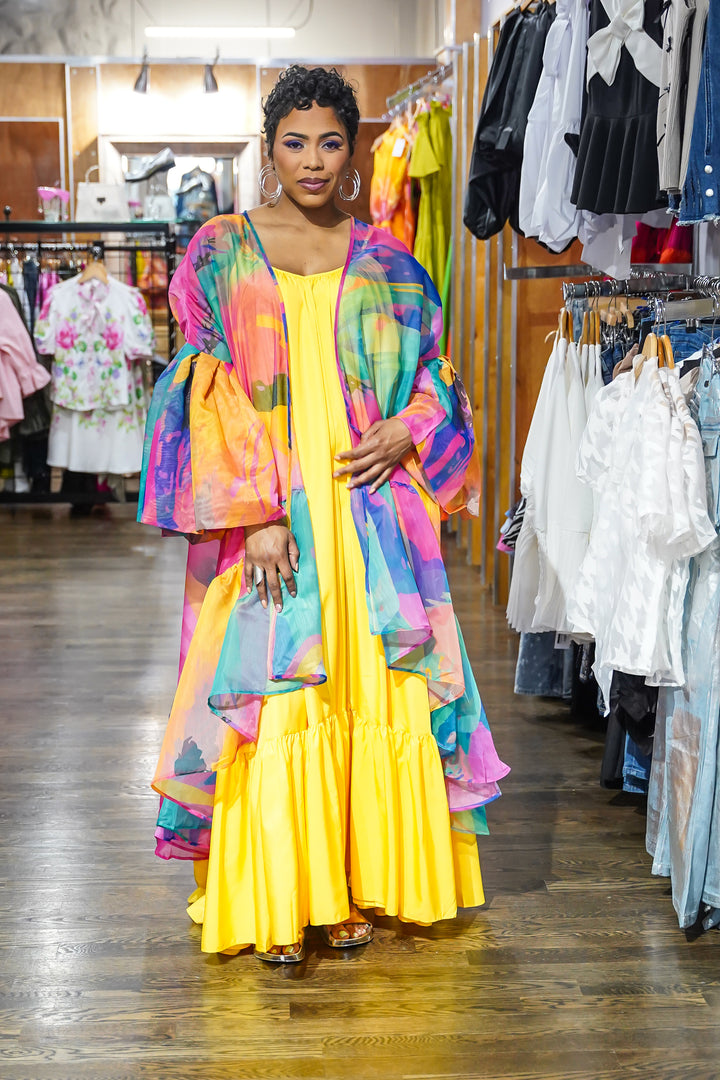 Bring Me My Flowers Kimono