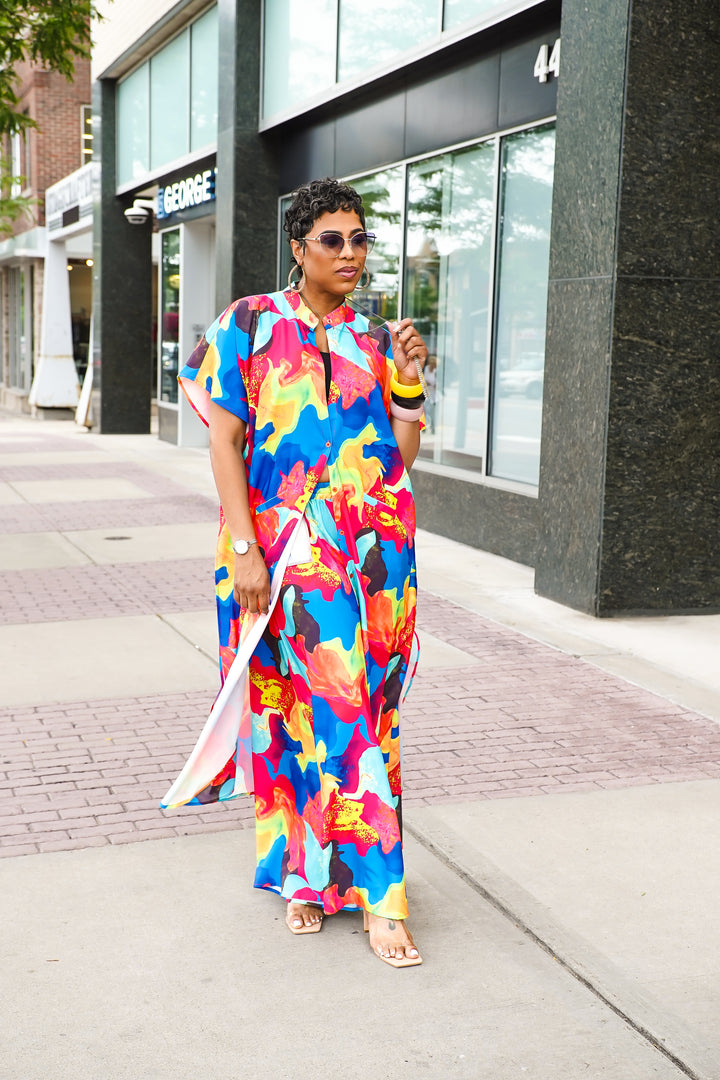 Splattered Paint 2pc Pants