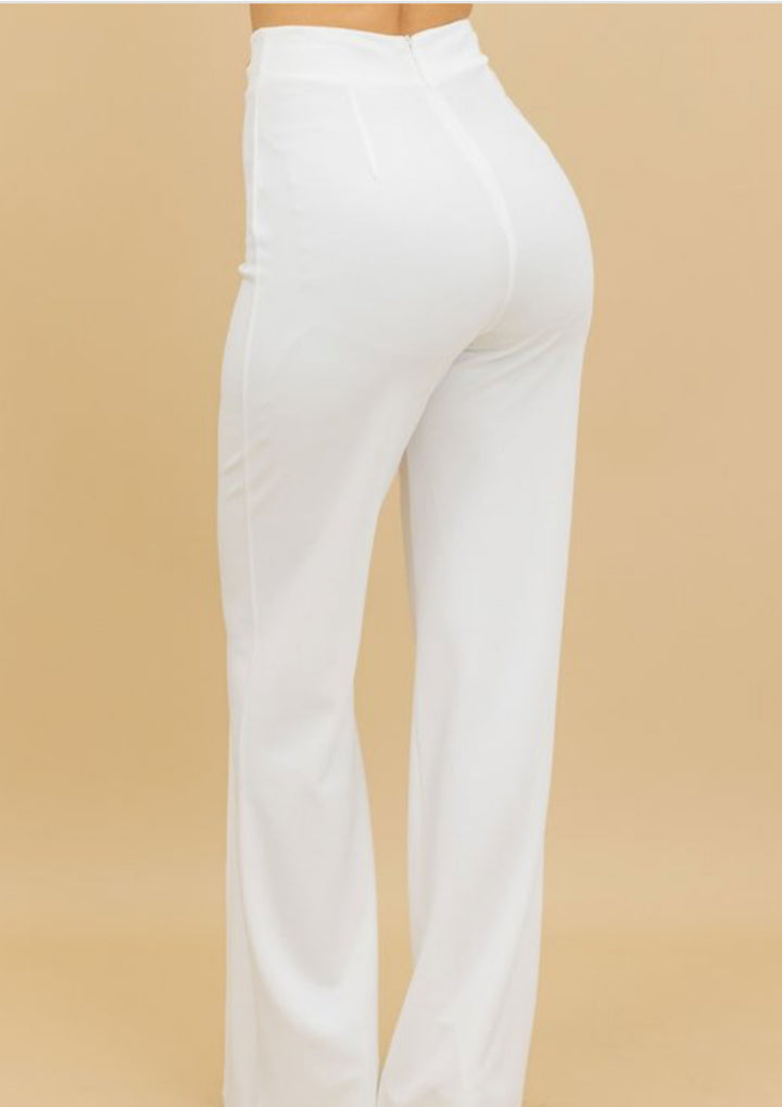 Gold CG creased Flare Pants (More Colors)
