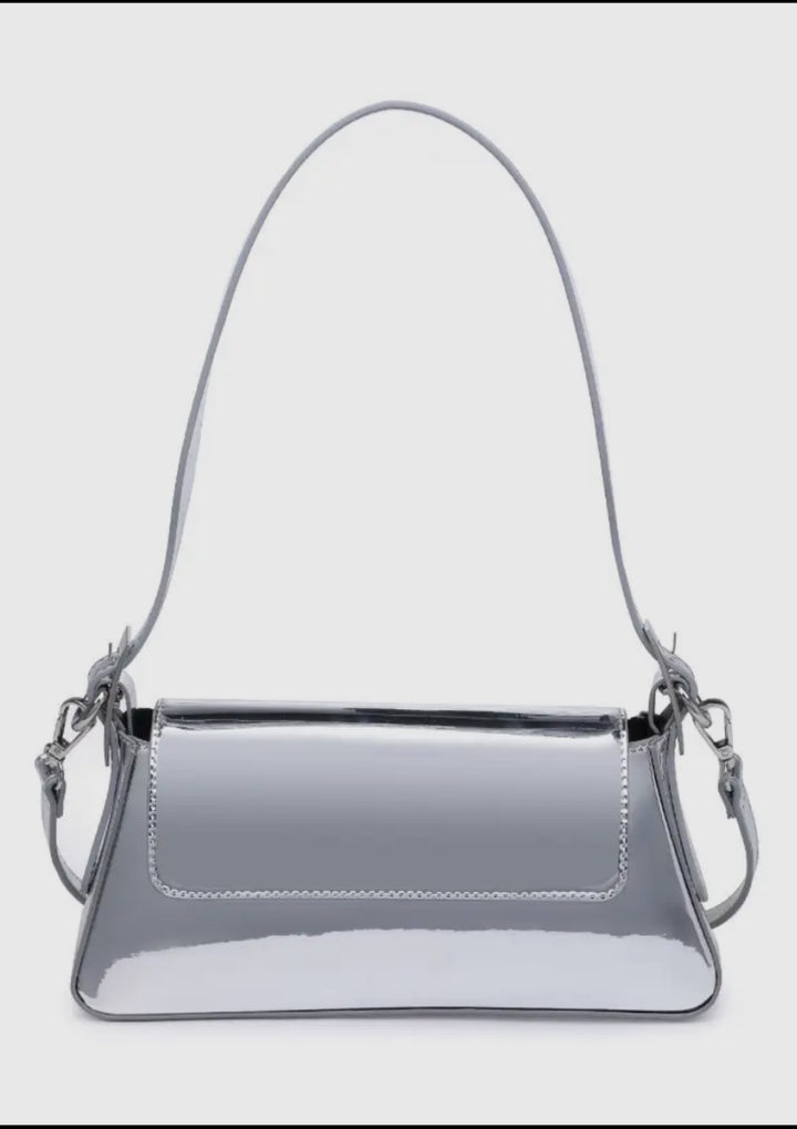 See me Mirror Metallic Purse (Gold & Silver)