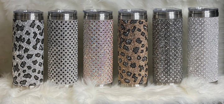 Shine Bright Bling Rhinestone Tumblers (More Colors)