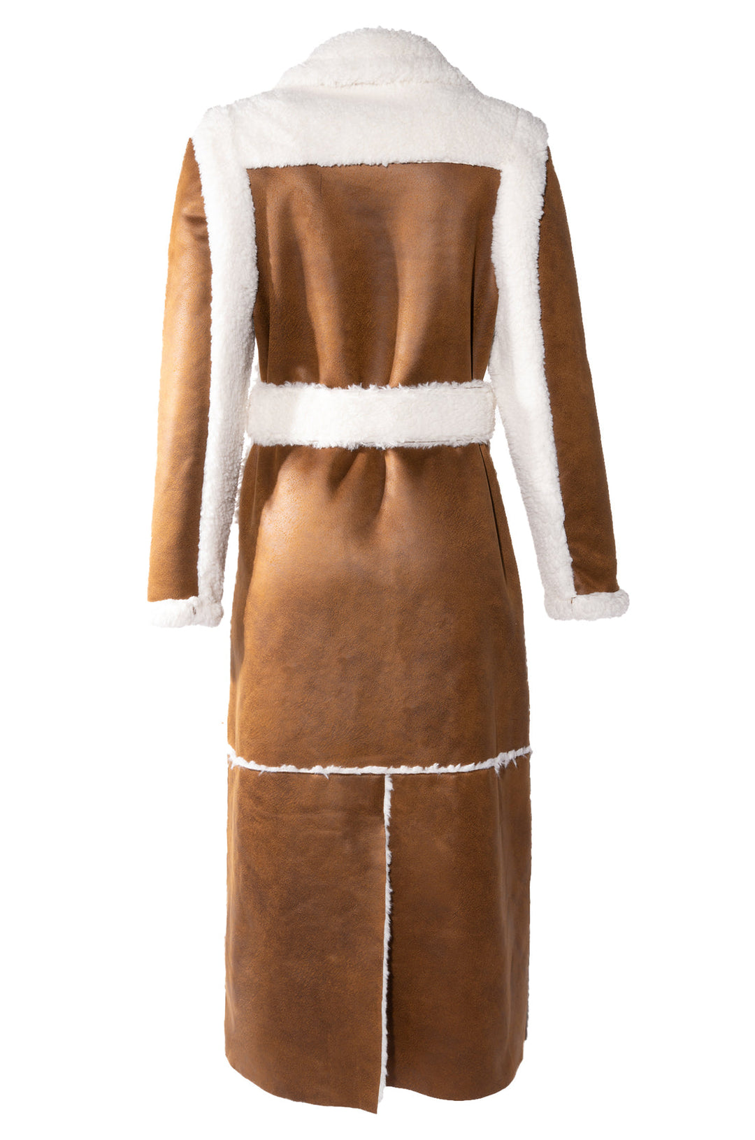 Cuddle Up Shearling Faux Suede Coat