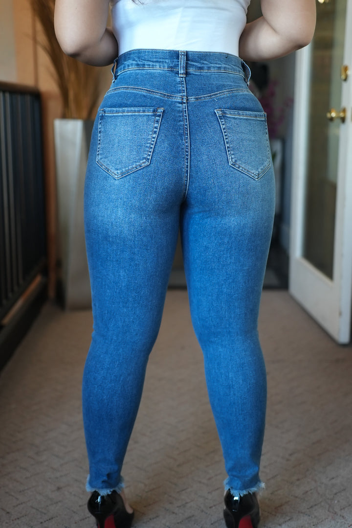 Stretch Distressed Jeans