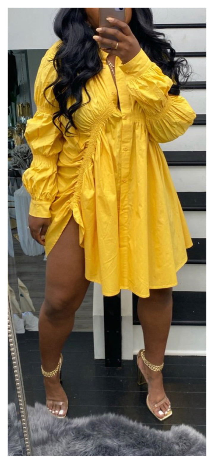 Belita Oversized Top/Dress (White)