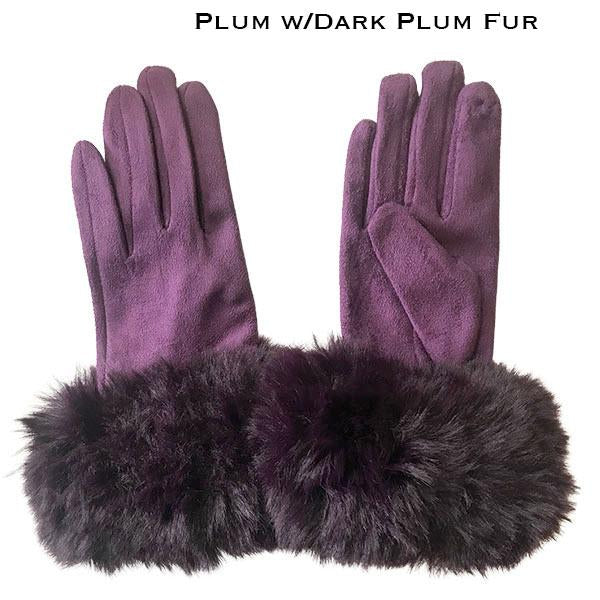 Soft & Furry Velvet Feel Gloves ( More Colors Avail)