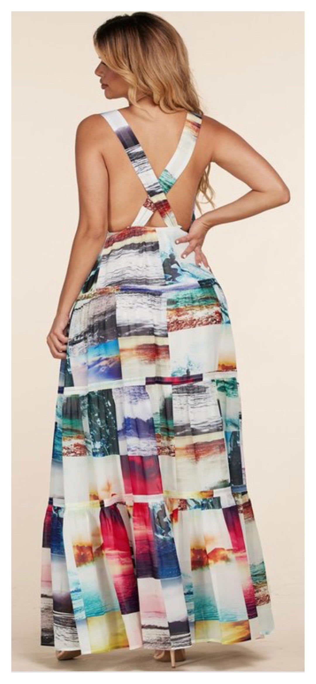 Delightful Springs Maxi Dress (Also Avail in Plus Size)