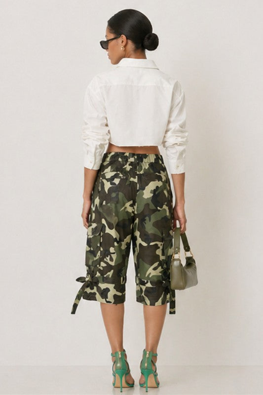 Weekend Warrior Camo Capri