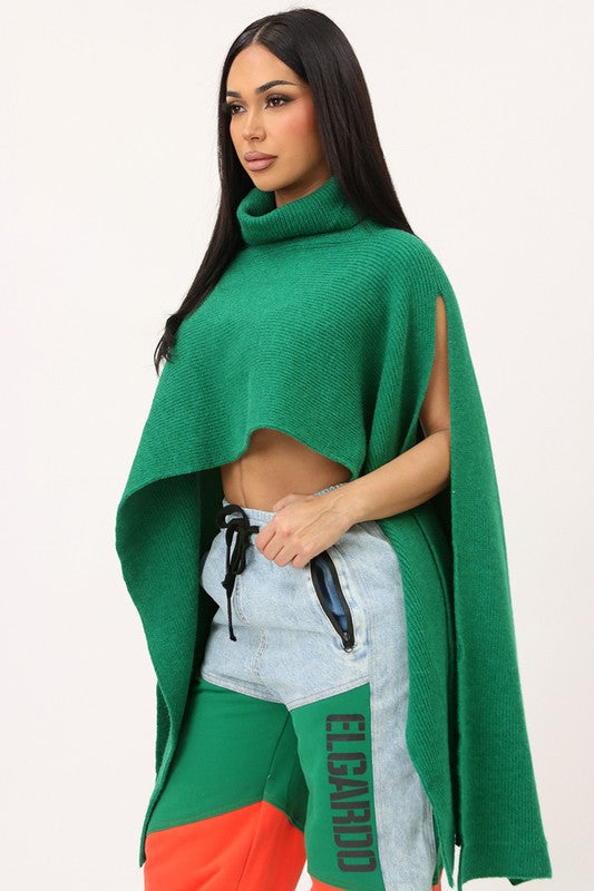 Hang Around Poncho (Green)