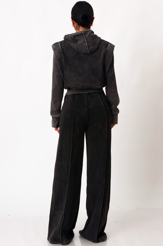 The Perfect Mix Velvety Soft Jogger Set (Grey)
