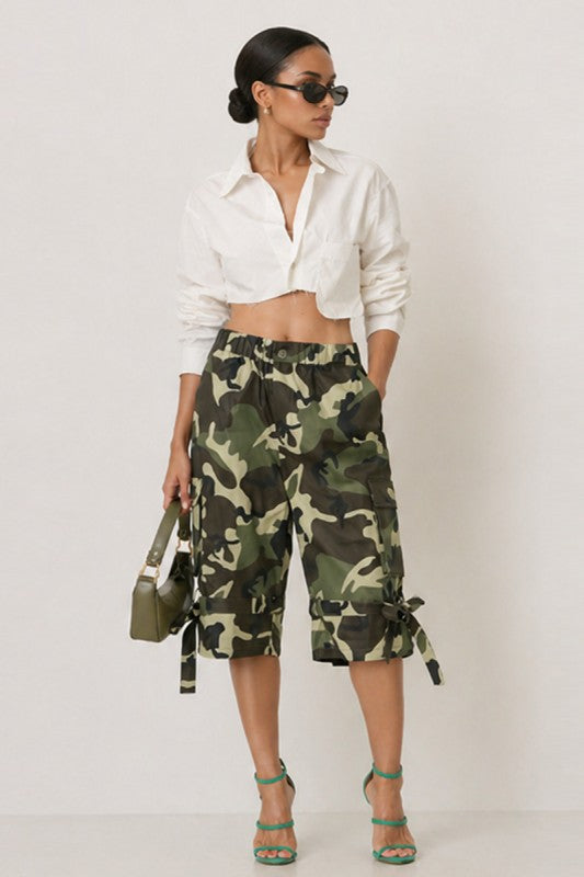 Weekend Warrior Camo Capri
