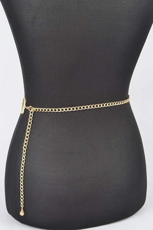 Hanging Layered Chain Belt