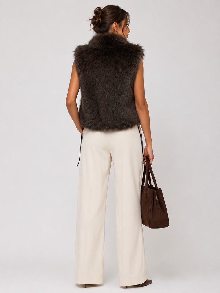 The Verona Faux Fur Vest