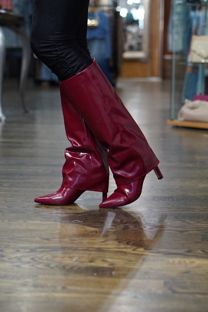 My Fave Smooth Red Boots