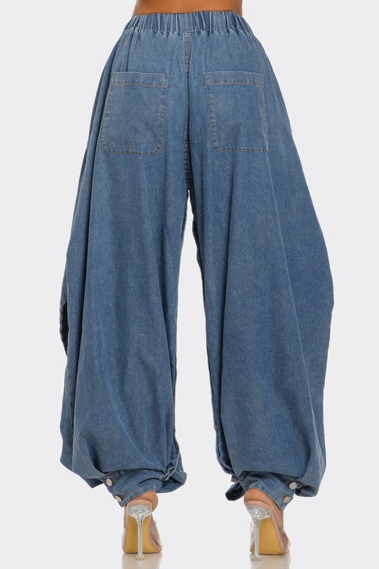 Cross over Denim Jeans (Denim)