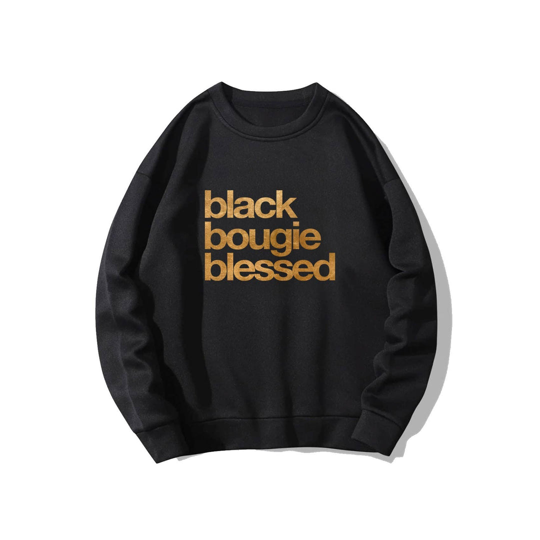 Black Bougie Blessed Sweatshirt