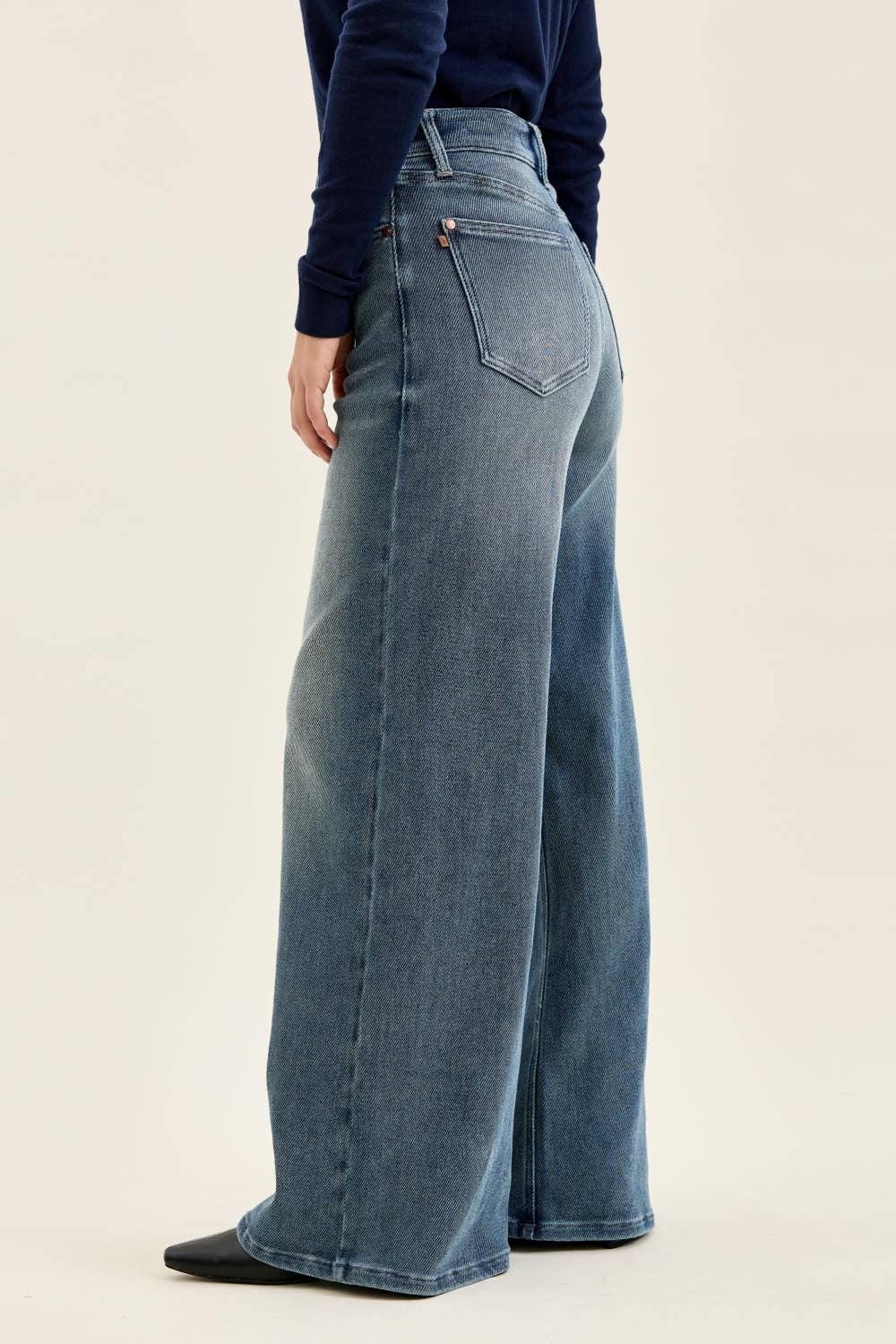 The Boulevard | Judy Blue Palazzo Jeans