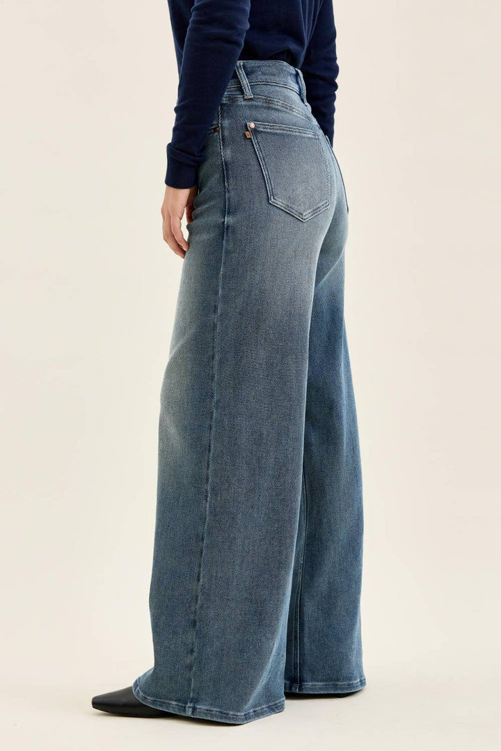 The Boulevard | Judy Blue Palazzo Jeans