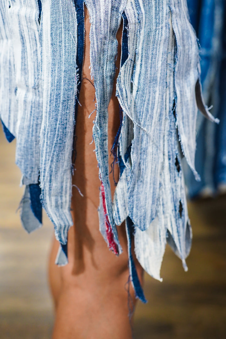 All Frayed Down Streamer Shorts