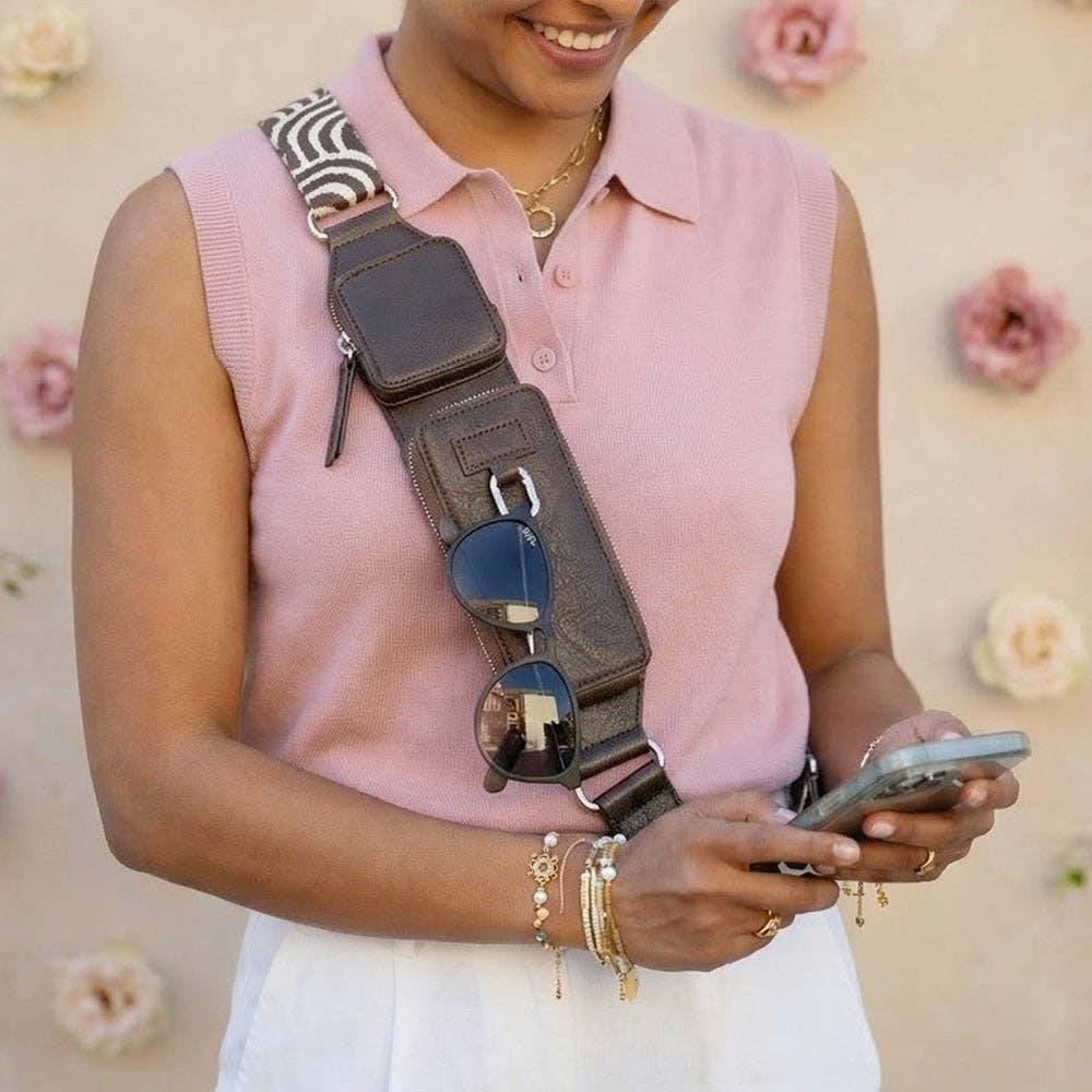 Zip &amp; Clip RFID Strap Phoneholder