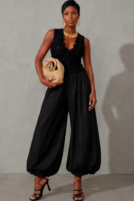 The Riviera Balloon Pants (White)