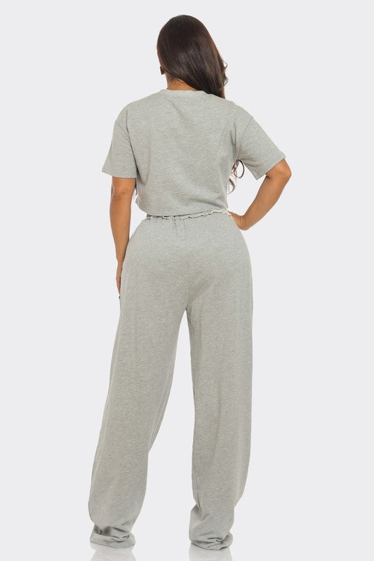 Give it your Best 2pc Patch Pants Set