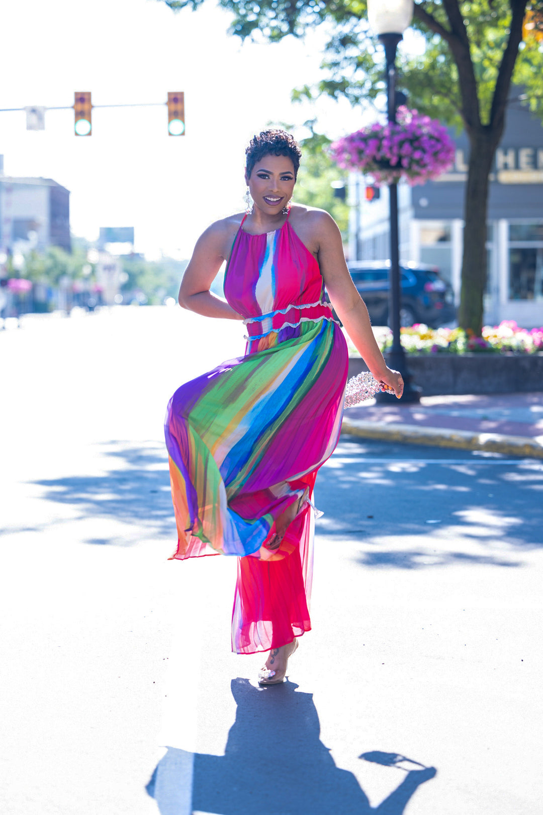 Touch the Rainbow Maxi Jumpsuit