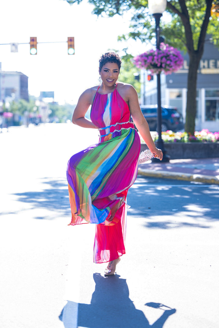 Touch the Rainbow Maxi Jumpsuit