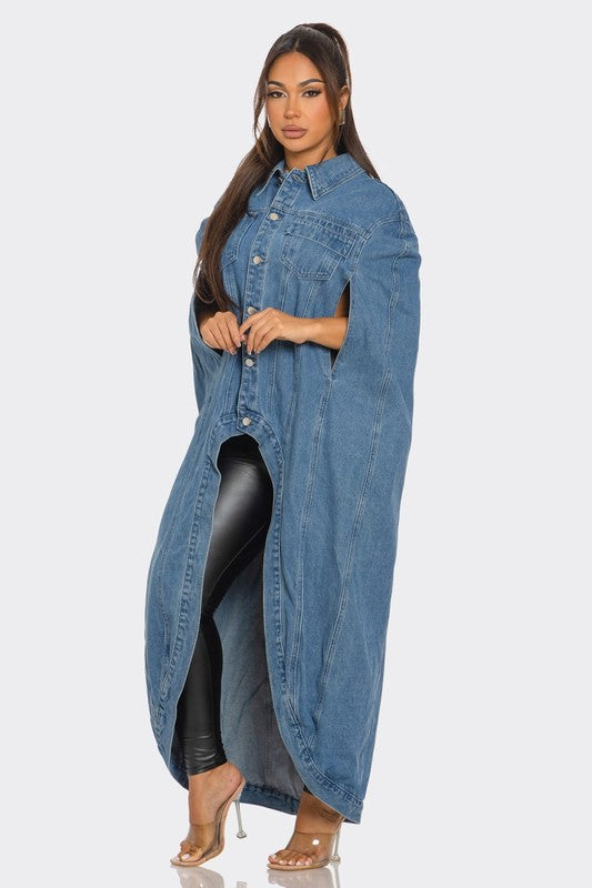 Kerri Long Denim Coat