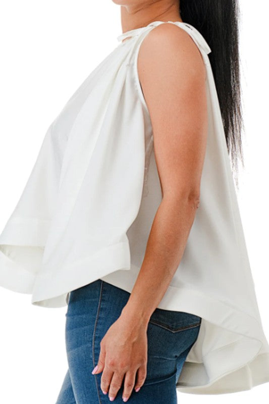 Halter Aline Flare Top