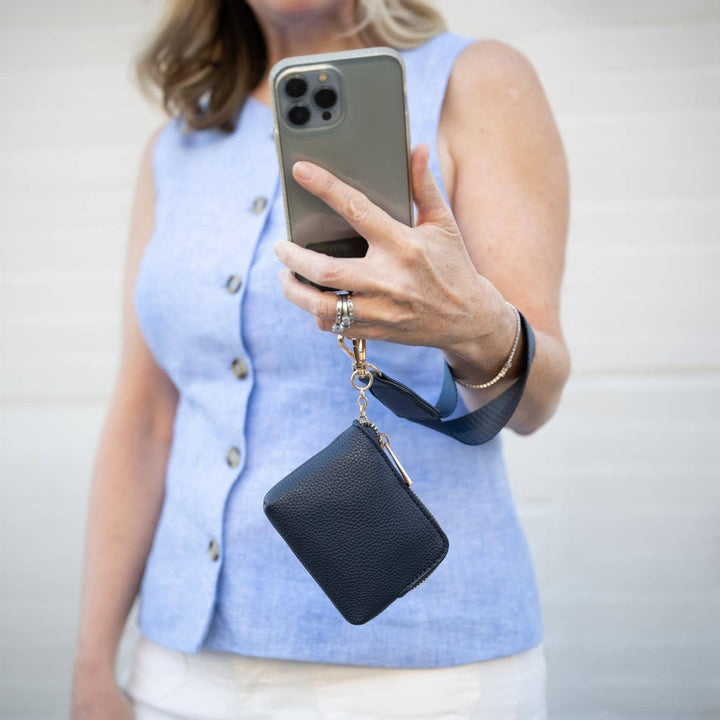 Clip &amp; Go Big Strap RFID Pouch Phone Holder