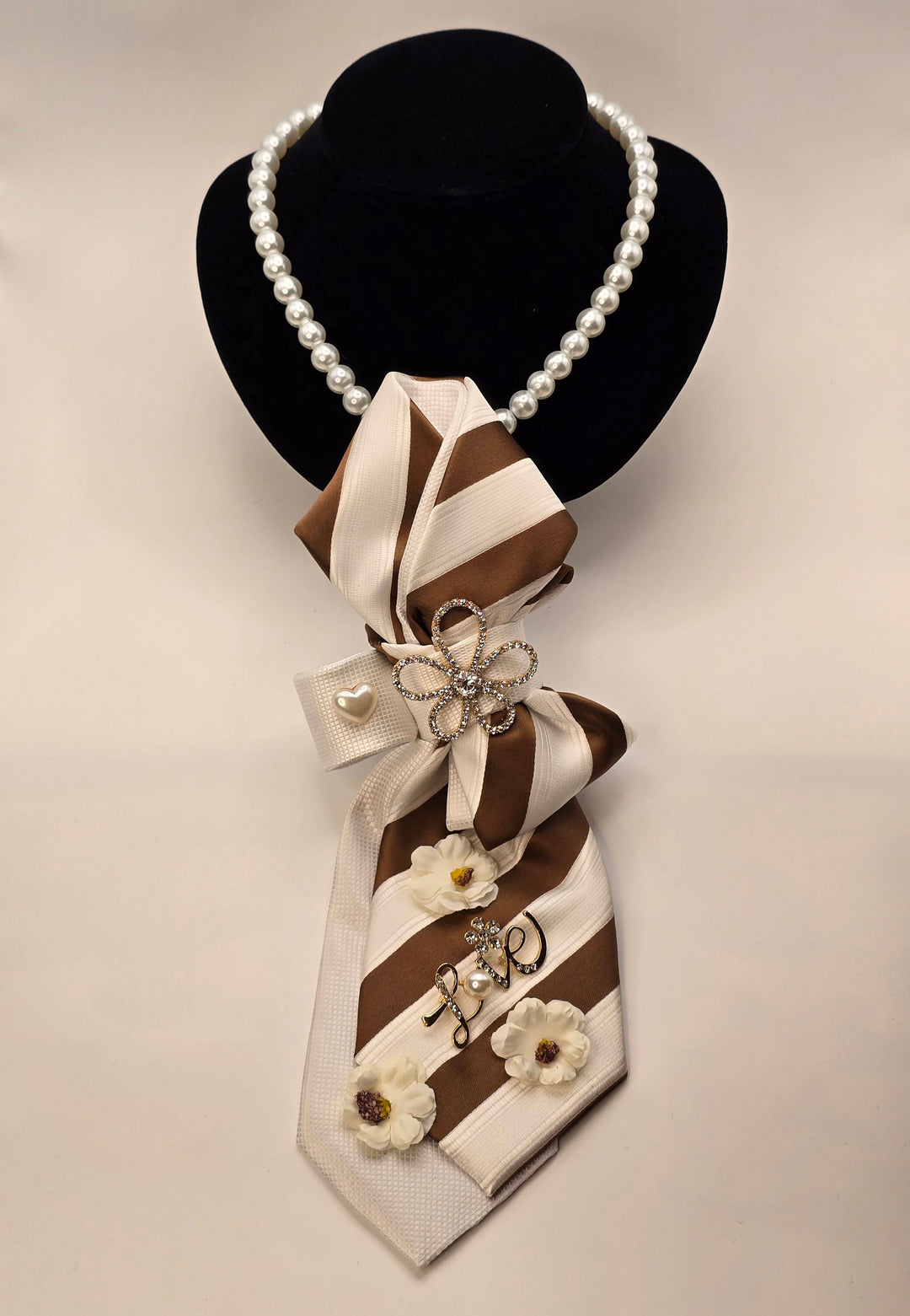 Mocha Love Chocolate Drop Necktie