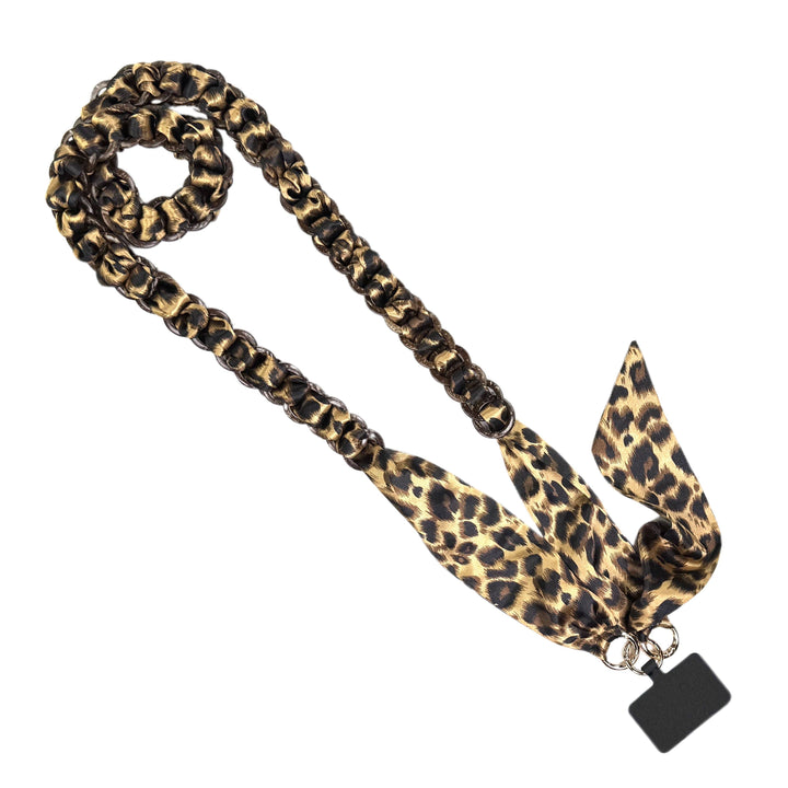 Clip &amp; Go Crossbody Coconut Scarf Phone Holder