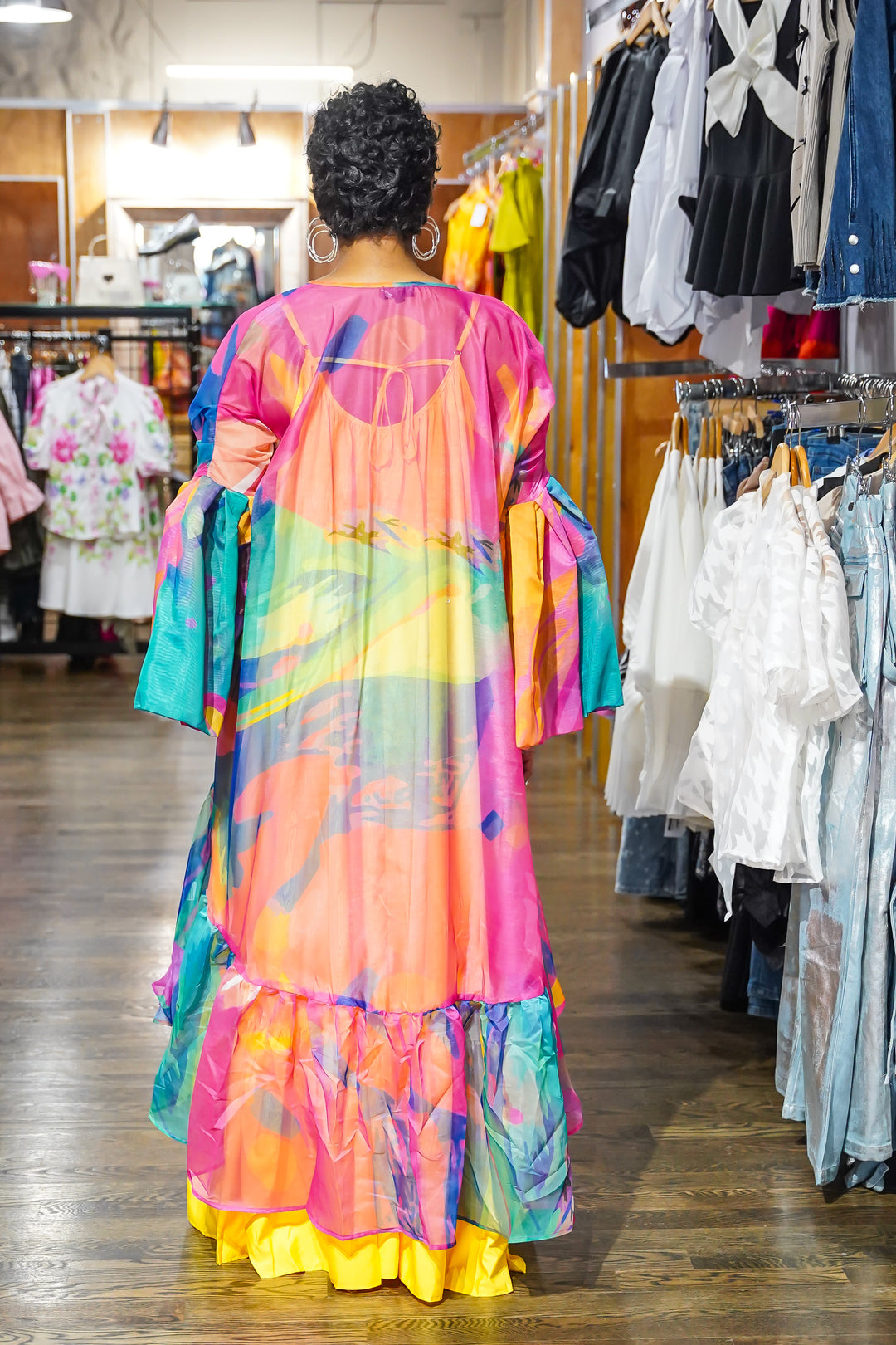 Bring Me My Flowers Kimono
