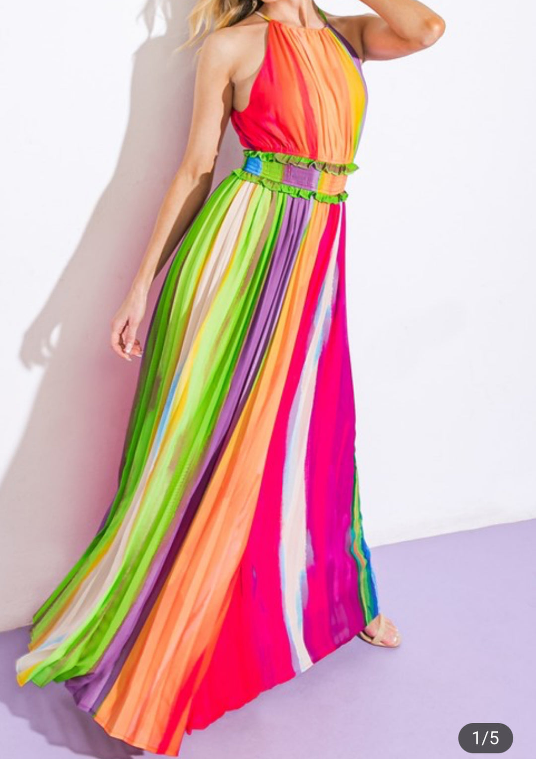 Touch the Rainbow Maxi Jumpsuit