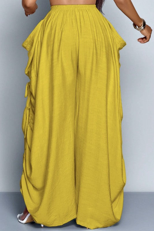 Stand on it Side Drawstring Pants