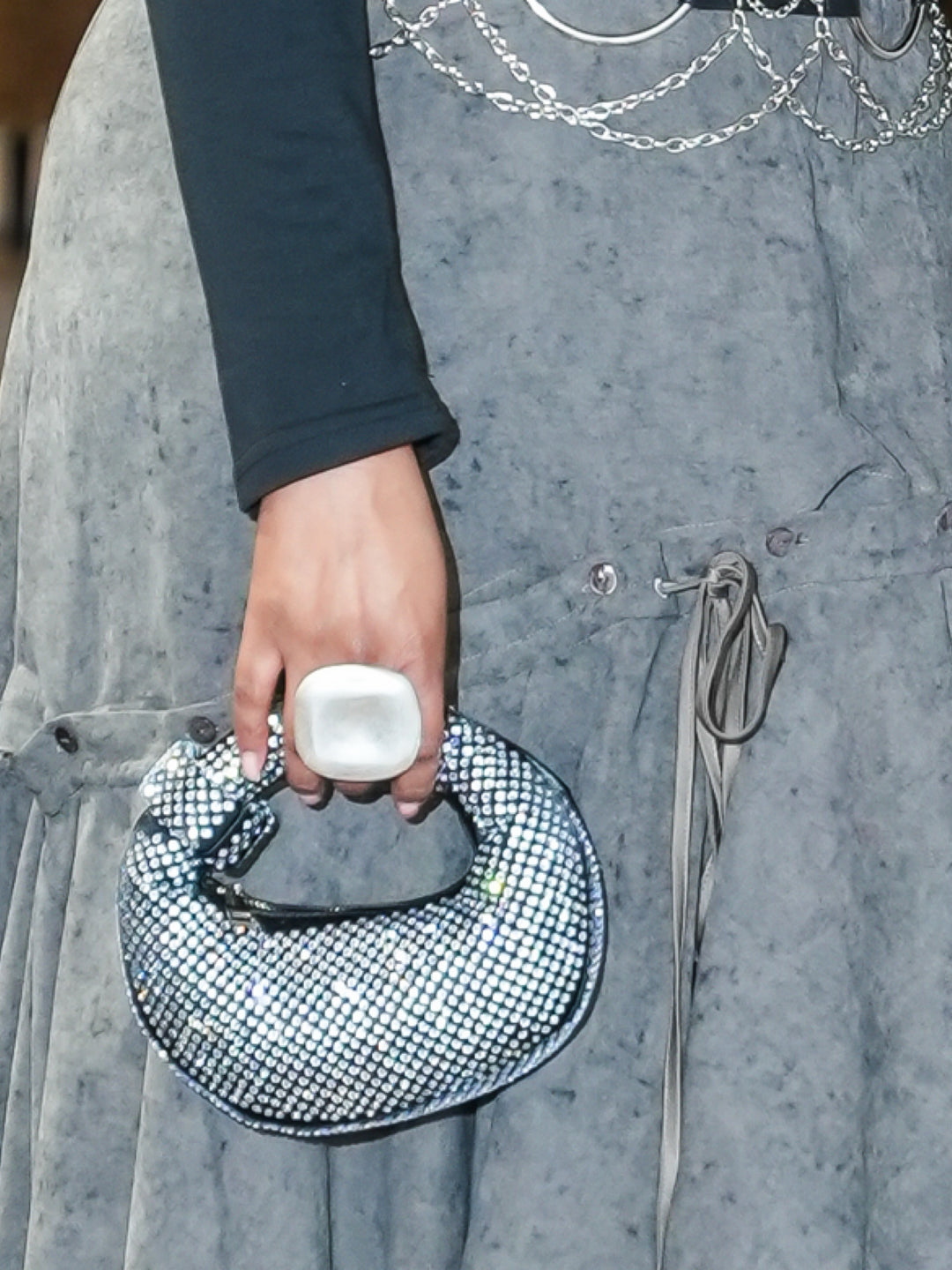 Hammered Statement Ring