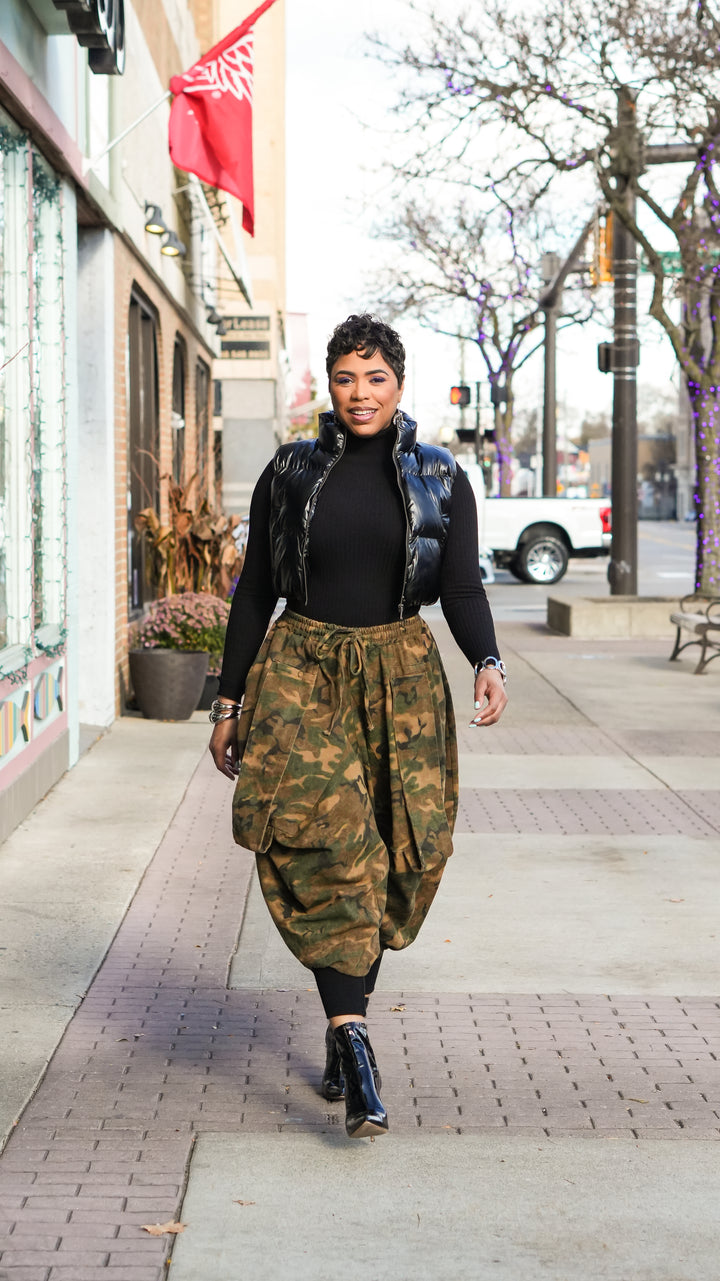 In The Battle Cargo Harem Pants