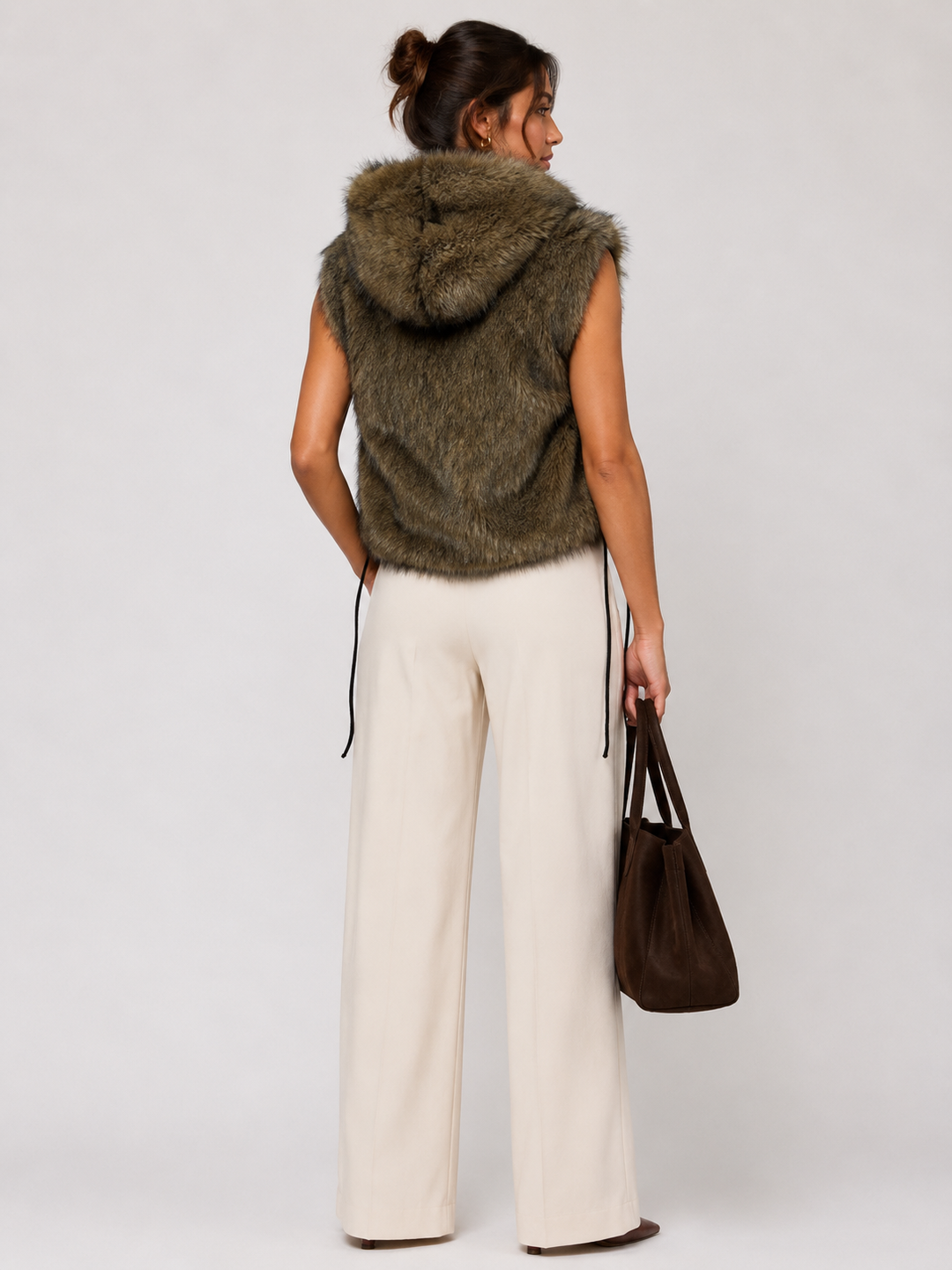 The Verona Faux Fur Vest