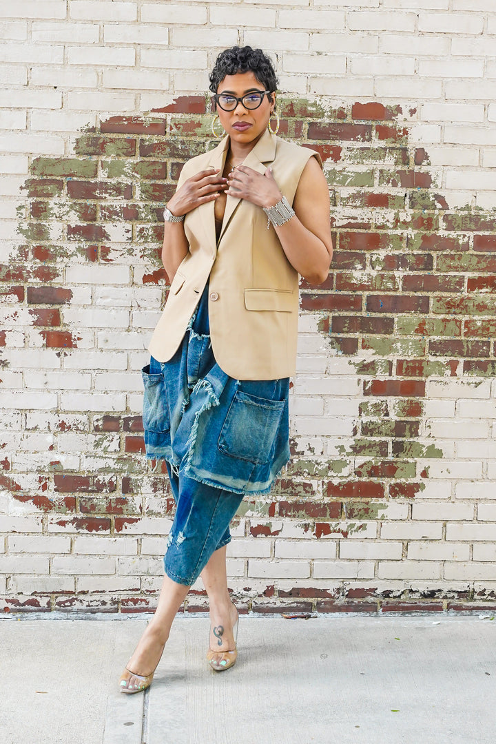 Baggy Bag Harem Jeans