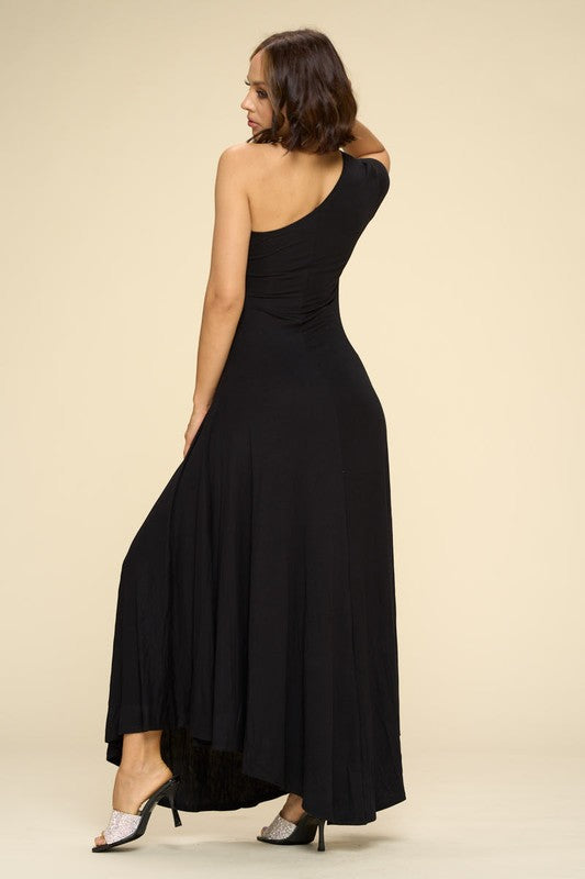 Essential Half Shoulder Dress