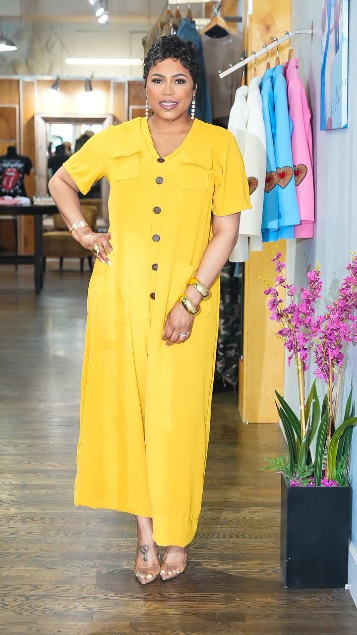 Keep it Simple Wide leg Jumpsuit