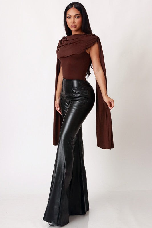 Drape it Over Sleeve Bodysuit