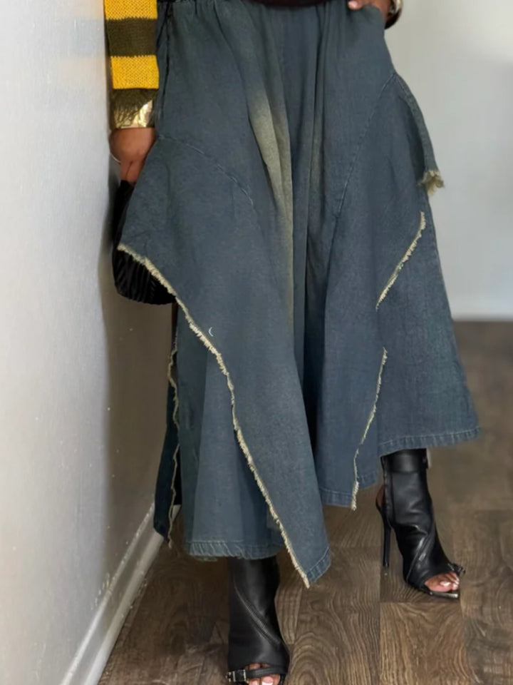 Ring the Bell Wide Leg Jean (Denim)