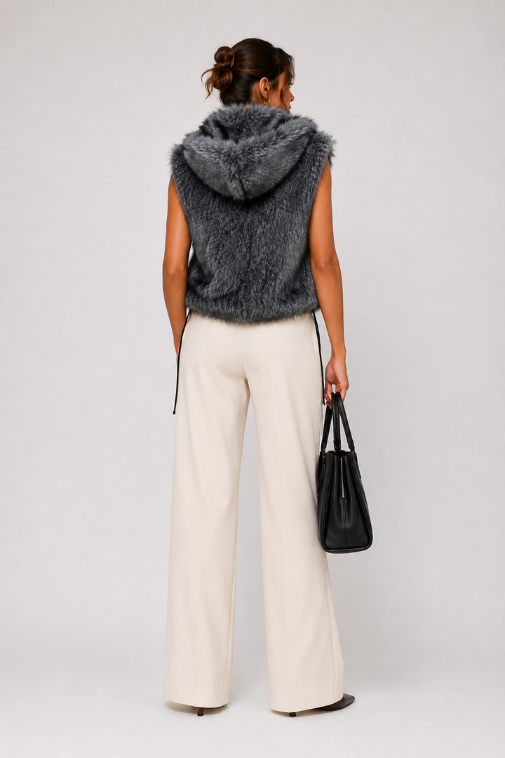 The Verona Faux Fur Vest